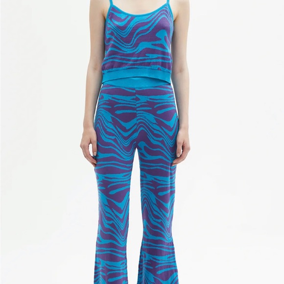 💜 PSC 💙 Wave Cardigan and Pant Set NWT! - Picture 6 of 9